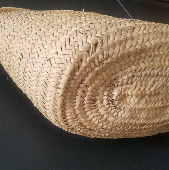 Straw Market Tote Beach Bag - Picture 3 of 6